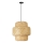 Hanglamp aan een koord HILO 1xE27/40W/230V diameter 47 cm bamboe
