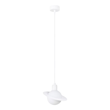Hanglamp aan een koord HYPERION 1xG9/8W/230V wit