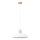 Hanglamp aan een koord INDY 1xE27/15W/230V diameter 38 cm wit