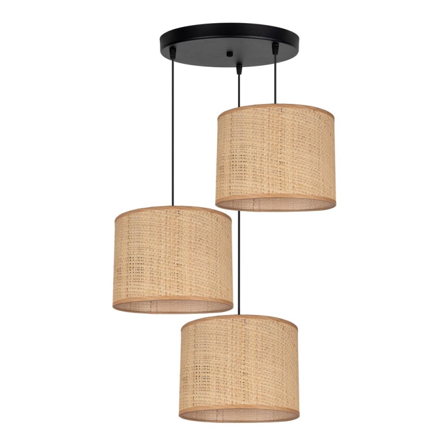 Hanglamp aan een koord IRMA 3xE27/60W/230V diameter 45 cm