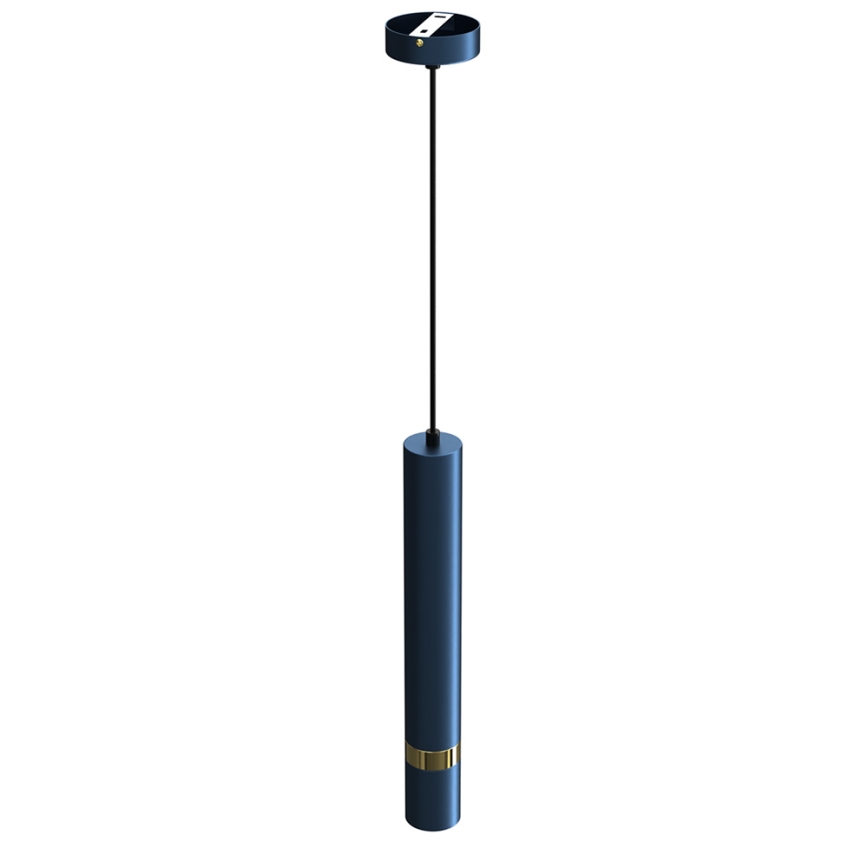 Hanglamp aan een koord JOKER 1xGU10/25W/230V blauw