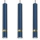 Hanglamp aan een koord JOKER 3xGU10/25W/230V blauw