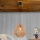 Hanglamp aan een koord JUNGLE 1xE27/40W/230V diameter 31 cm hennep