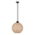 Hanglamp aan een koord JUTE 1xE27/60W/230V beige