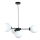 Hanglamp aan een koord KALIOPE 4xE14/50W/230V zwart/wit