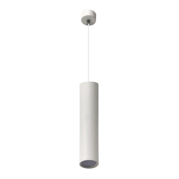 Hanglamp aan een koord KARADON 1xGU10/30W/230V 29 cm wit