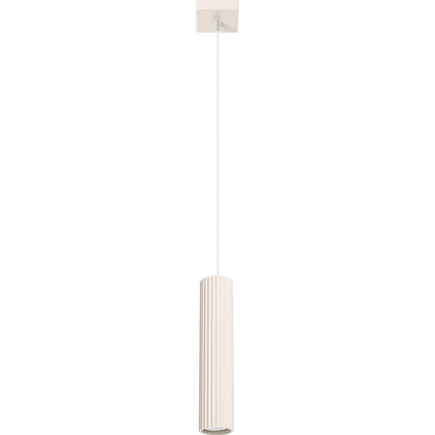 Hanglamp aan een koord KARBON 1xGU10/10W/230V crème