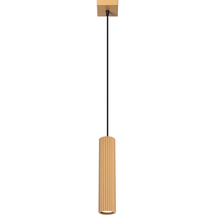 Hanglamp aan een koord KARBON 1xGU10/10W/230V goud