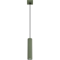 Hanglamp aan een koord KARBON 1xGU10/10W/230V groen