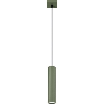 Hanglamp aan een koord KARBON 1xGU10/10W/230V groen