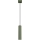 Hanglamp aan een koord KARBON 1xGU10/10W/230V groen