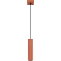 Hanglamp aan een koord KARBON 1xGU10/10W/230V rood