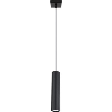 Hanglamp aan een koord KARBON 1xGU10/10W/230V zwart