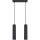 Hanglamp aan een koord KARBON 2xGU10/10W/230V zwart