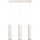 Hanglamp aan een koord KARBON 3xGU10/10W/230V crème