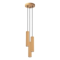 Hanglamp aan een koord KARBON 3xGU10/10W/230V goud