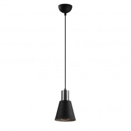 Hanglamp aan een koord KEM 1xE27/40W/230V zwart