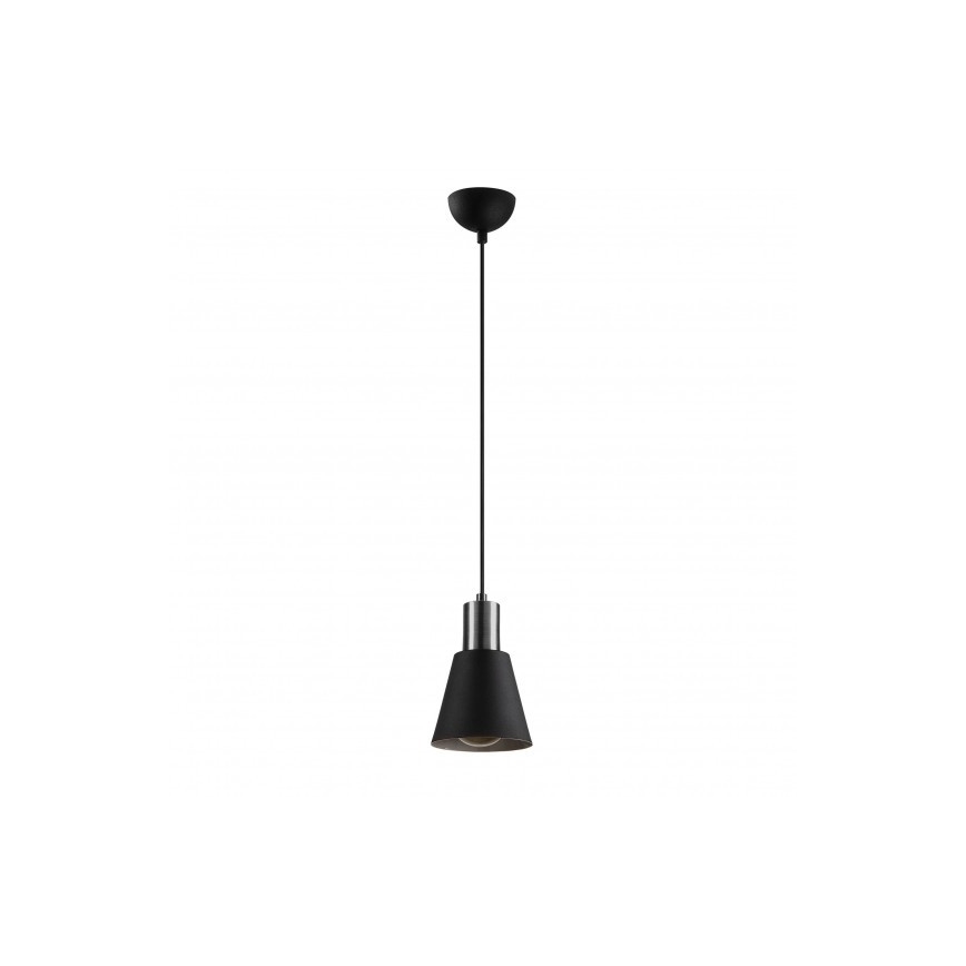 Hanglamp aan een koord KEM 1xE27/40W/230V zwart