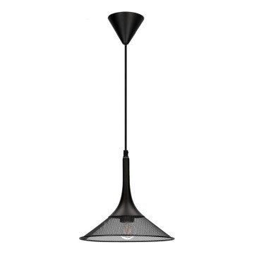 Hanglamp aan een koord KIRUNA 1xE27/40W/230V diameter 25 cm zwart