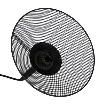 Hanglamp aan een koord KIRUNA 1xE27/40W/230V diameter 25 cm zwart