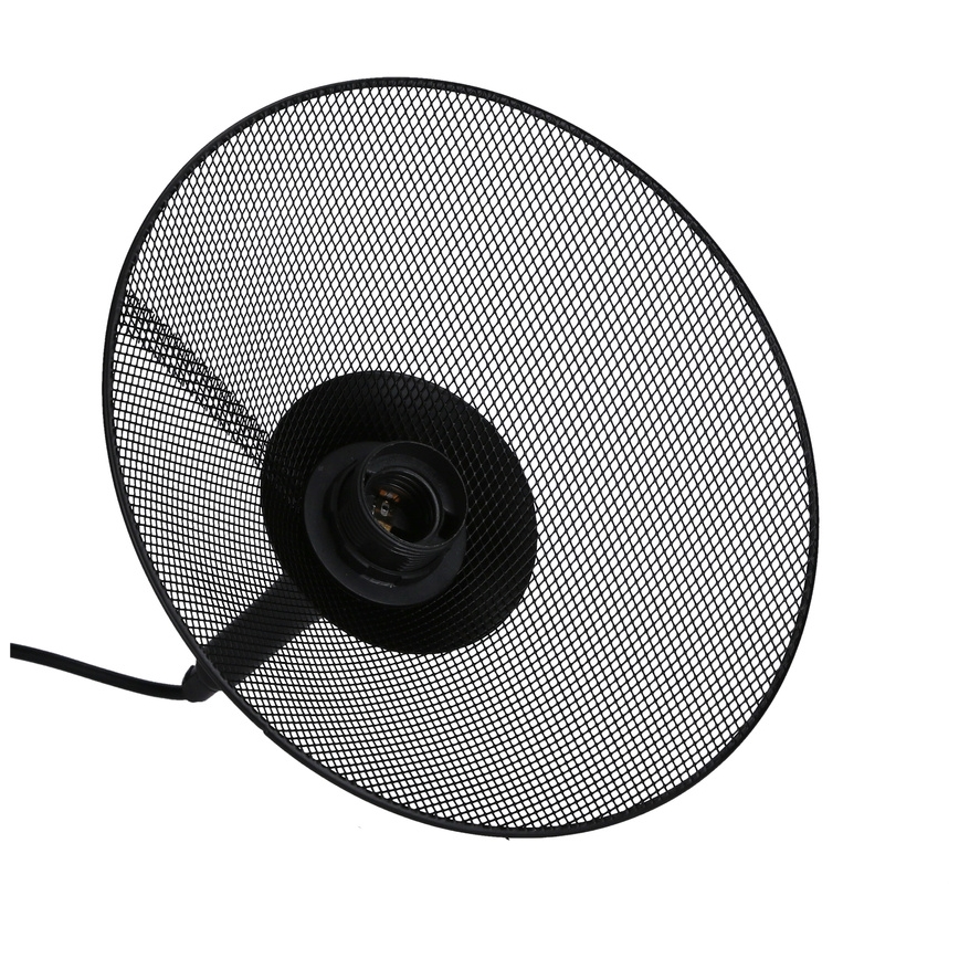 Hanglamp aan een koord KIRUNA 1xE27/40W/230V diameter 25 cm zwart
