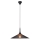 Hanglamp aan een koord KIRUNA 1xE27/40W/230V diameter 50 cm zwart