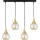 Hanglamp aan een koord LACRIMA HONEY 4xE27/60W/230V