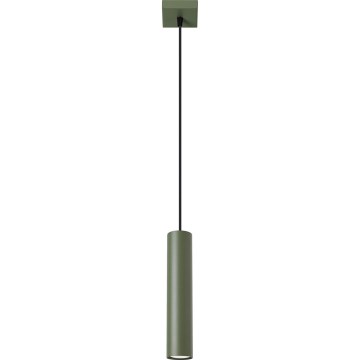Hanglamp aan een koord LAGOS 1xGU10/10W/230V groen