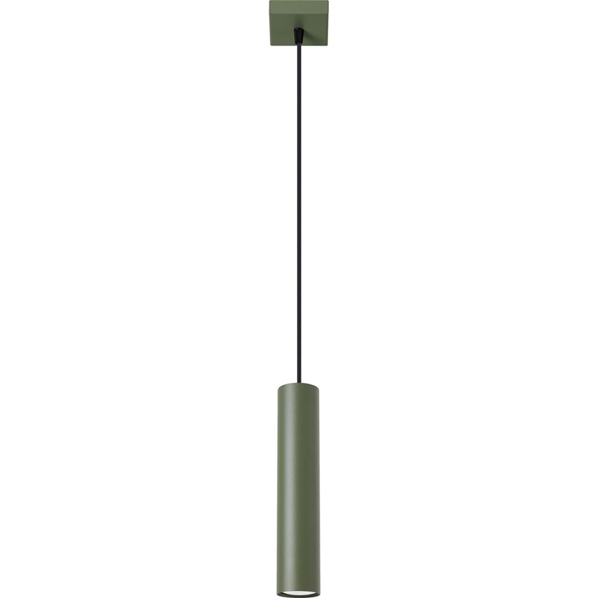 Hanglamp aan een koord LAGOS 1xGU10/10W/230V groen