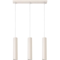 Hanglamp aan een koord LAGOS 3xGU10/10W/230V crème