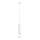 Hanglamp aan een koord LAMI 1xGU10/10W/230V wit