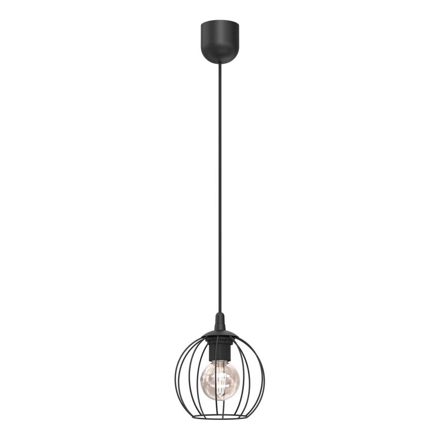 Hanglamp aan een koord LAPS 1xE27/15W/230W zwart