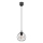 Hanglamp aan een koord LAPS 1xE27/15W/230W zwart