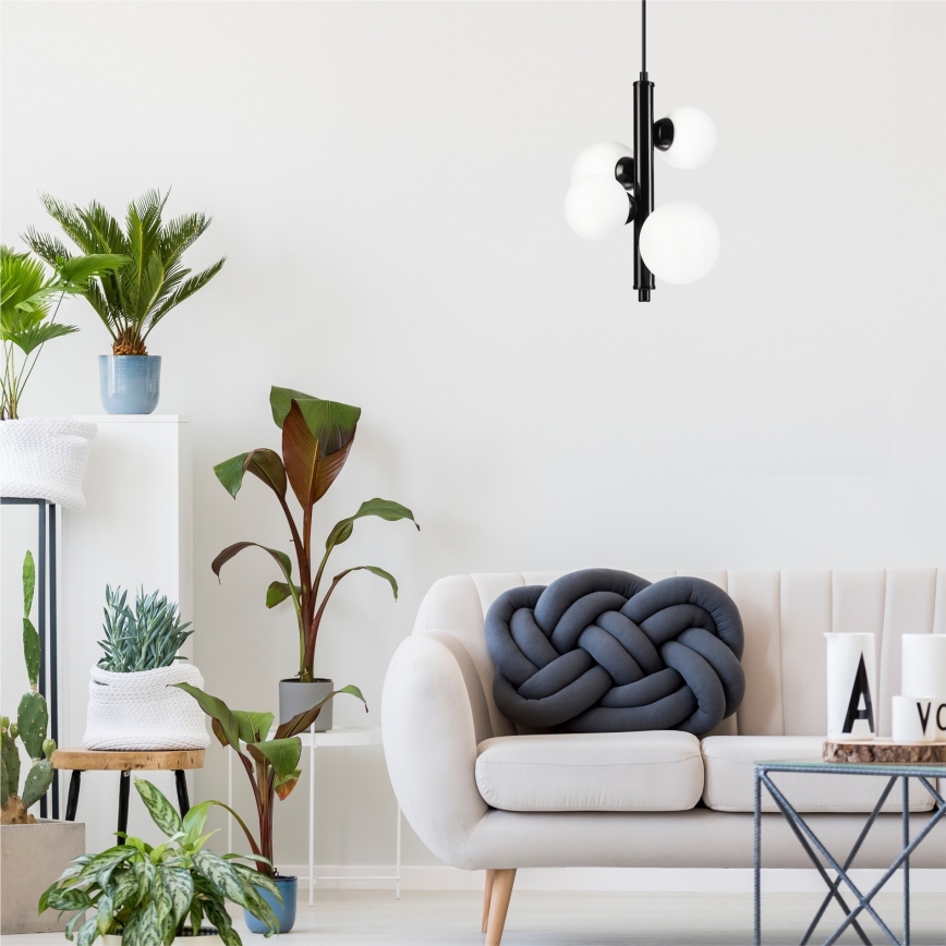 Hanglamp aan een koord LARRY 4xG9/15W/230V
