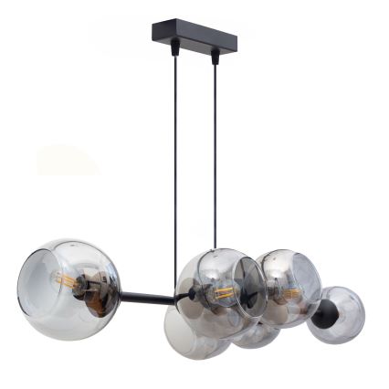 Hanglamp aan een koord LATIL 6xE27/60W/230V