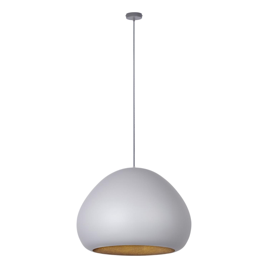Hanglamp aan een koord LAVA 1xE27/15W/230V grijs/goud