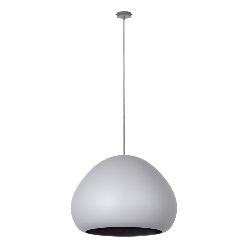 Hanglamp aan een koord LAVA 1xE27/15W/230V grijs/zwart