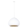 Hanglamp aan een koord LAVA 1xE27/15W/230V wit/goud