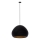 Hanglamp aan een koord LAVA 1xE27/15W/230V zwart/goud