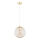 Hanglamp aan een koord LEILA 1xE27/15W/230V goud