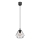 Hanglamp aan een koord LETI 1xE27/15W/230V zwart
