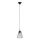 Hanglamp aan een koord LEYO 1xE27/15W/230V zwart