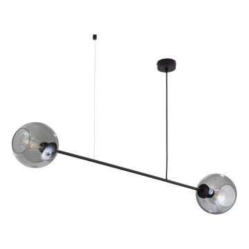 Hanglamp aan een koord LIBRA 2xE27/15W/230V