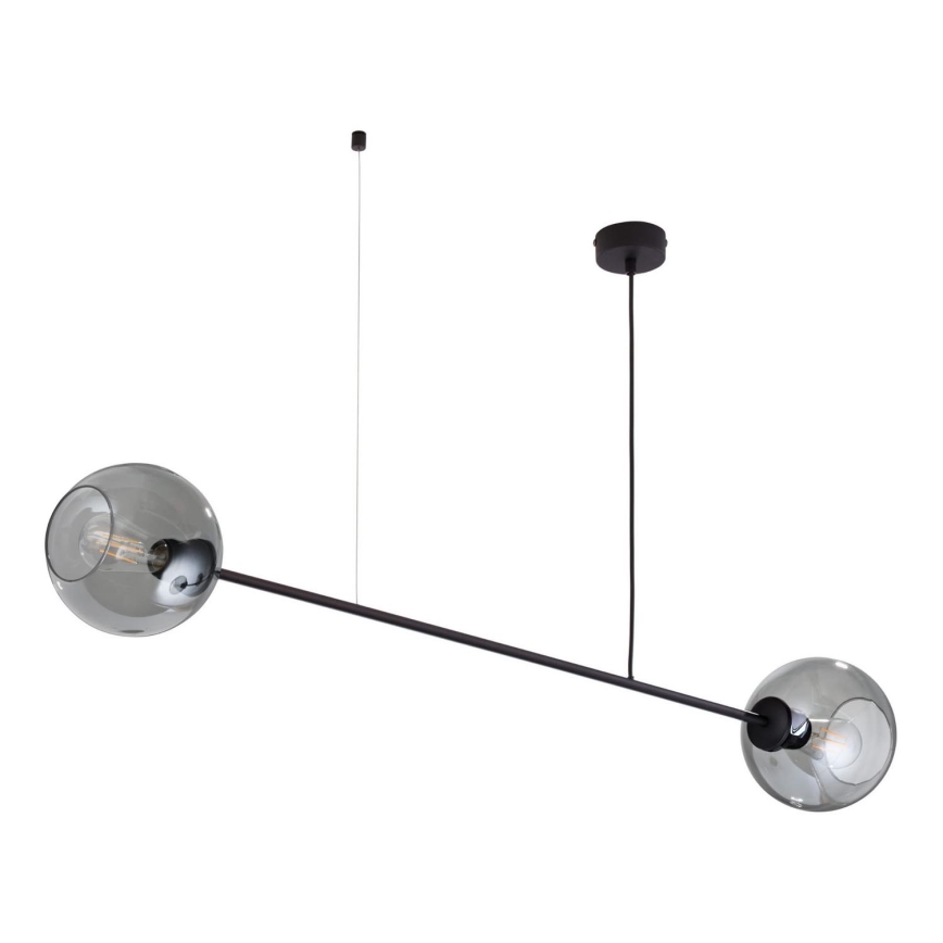 Hanglamp aan een koord LIBRA 2xE27/15W/230V