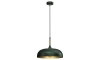 Hanglamp aan een koord LINCOLN 1xE27/60W/230V d. 35 cm groen