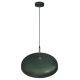 Hanglamp aan een koord LINCOLN 1xE27/60W/230V d. 45 cm groen