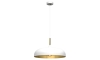 Hanglamp aan een koord LINCOLN 1xE27/60W/230V d. 45 cm wit