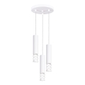 Hanglamp aan een koord LIRO 3xGU10/10W/230V wit