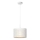 Hanglamp aan een koord LOFT SHADE 1xE27/60W/230V diameter 25 cm wit/gouden