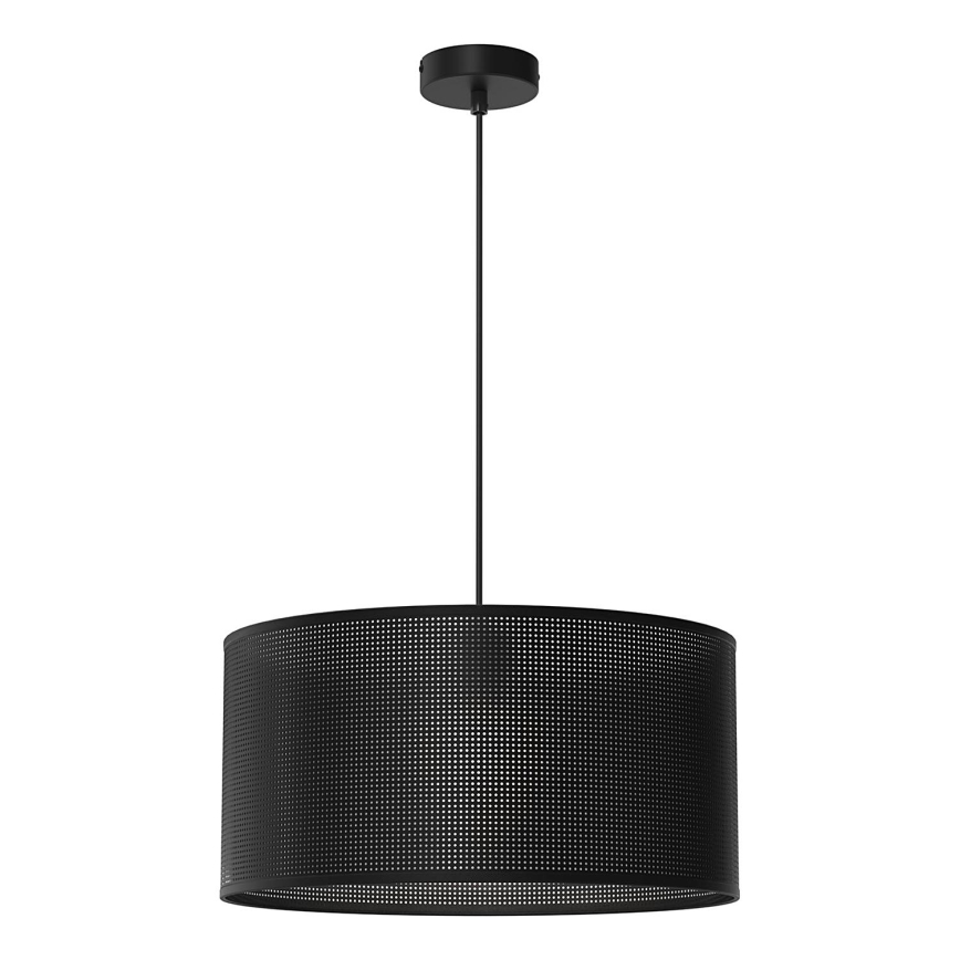 Hanglamp aan een koord LOFT SHADE 1xE27/60W/230V diameter 40 cm zwart